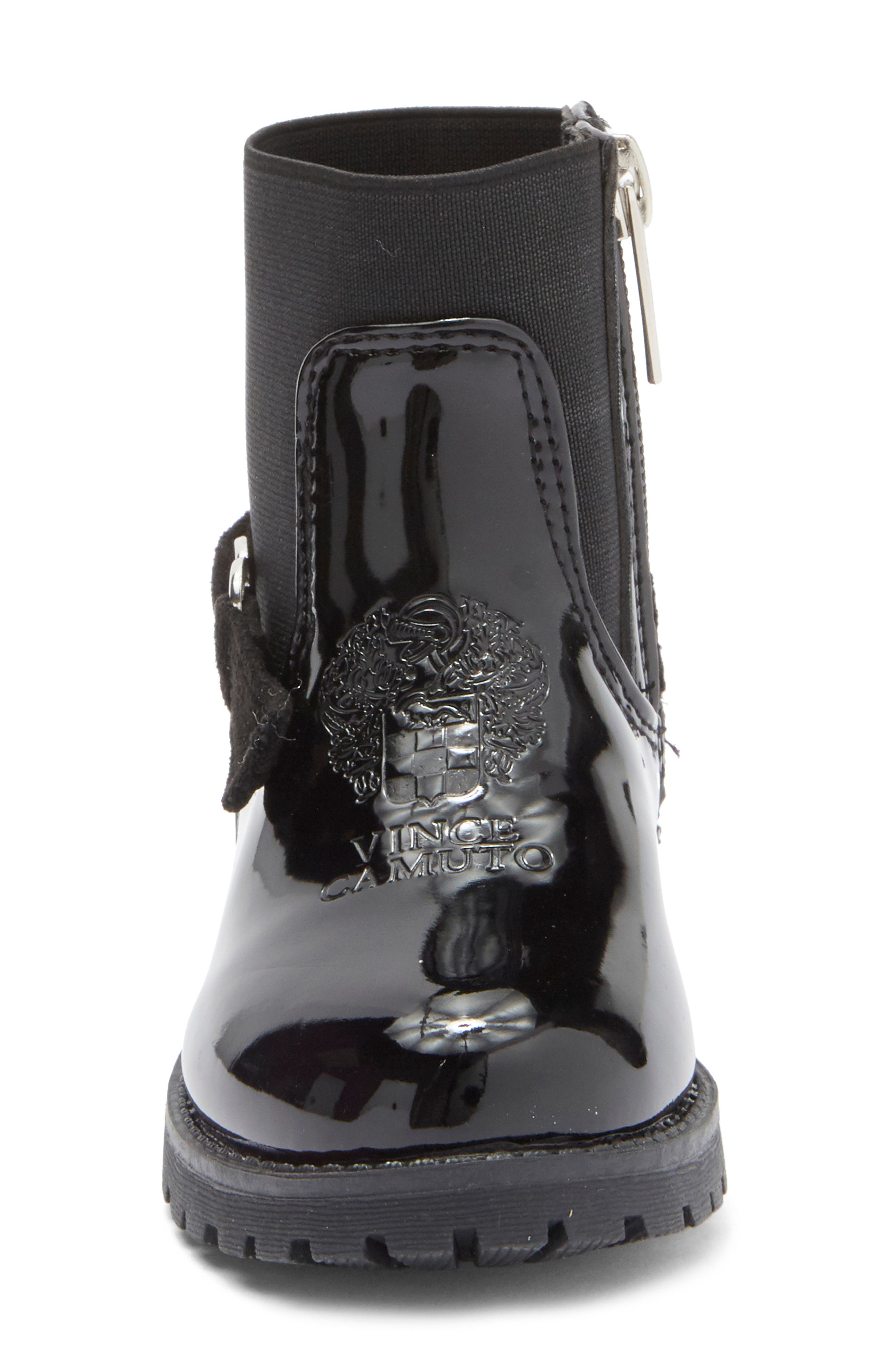 Vince Camuto Kids' Heart Harness Patent Boot, Alternate, color, 