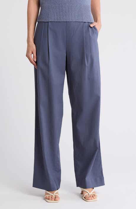 Vince Dark Water Pull-On Pants