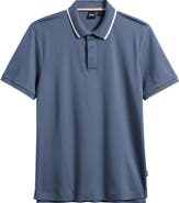BOSS Parlay Tipped Cotton Polo