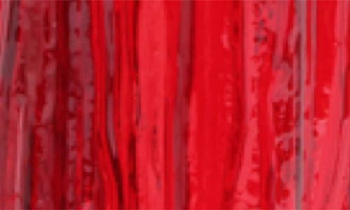 Vietri Flora Triple Glass Vase In Red