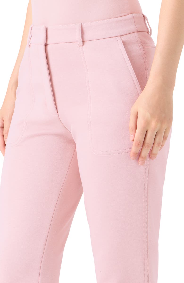 Akris punto Knit Slim Ankle Pants, Alternate, color, Rose