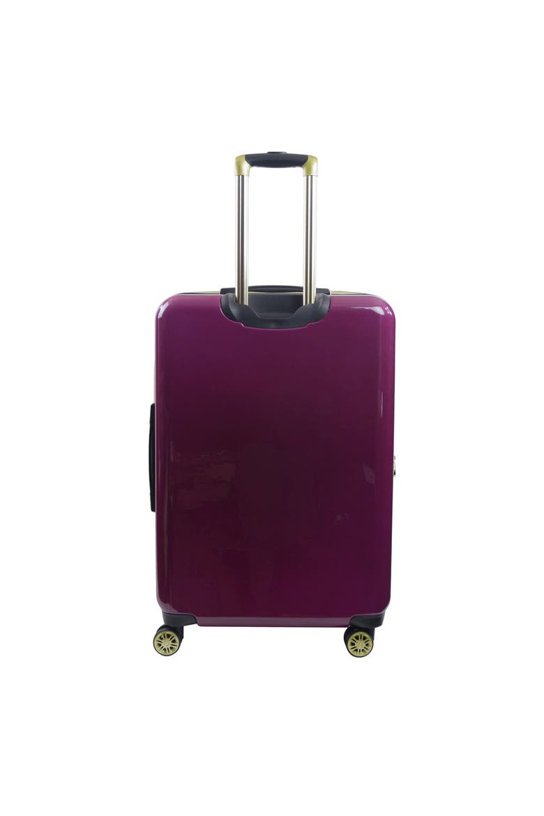 WB Harry Potter Hogwart Express Hardside Printed Abs 29 Inch Luggage, Alternate, color, BURGUNDY