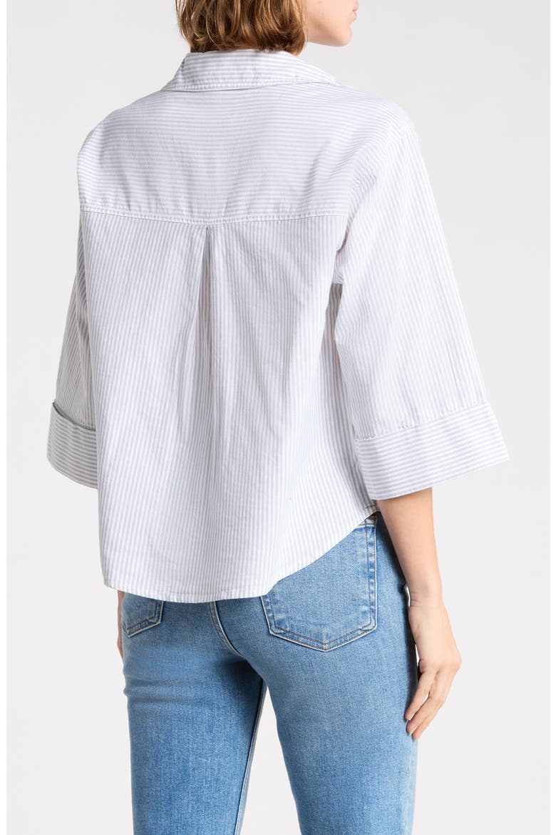 Jennie Button-Up Shirt, Alternate, color, SAGE MOSS