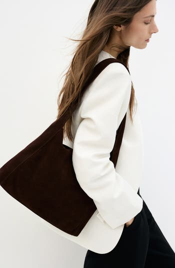 Suede Shoulder Bag