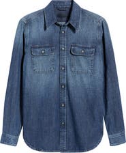 BOSS x Beckham Denim Button-Up Shirt