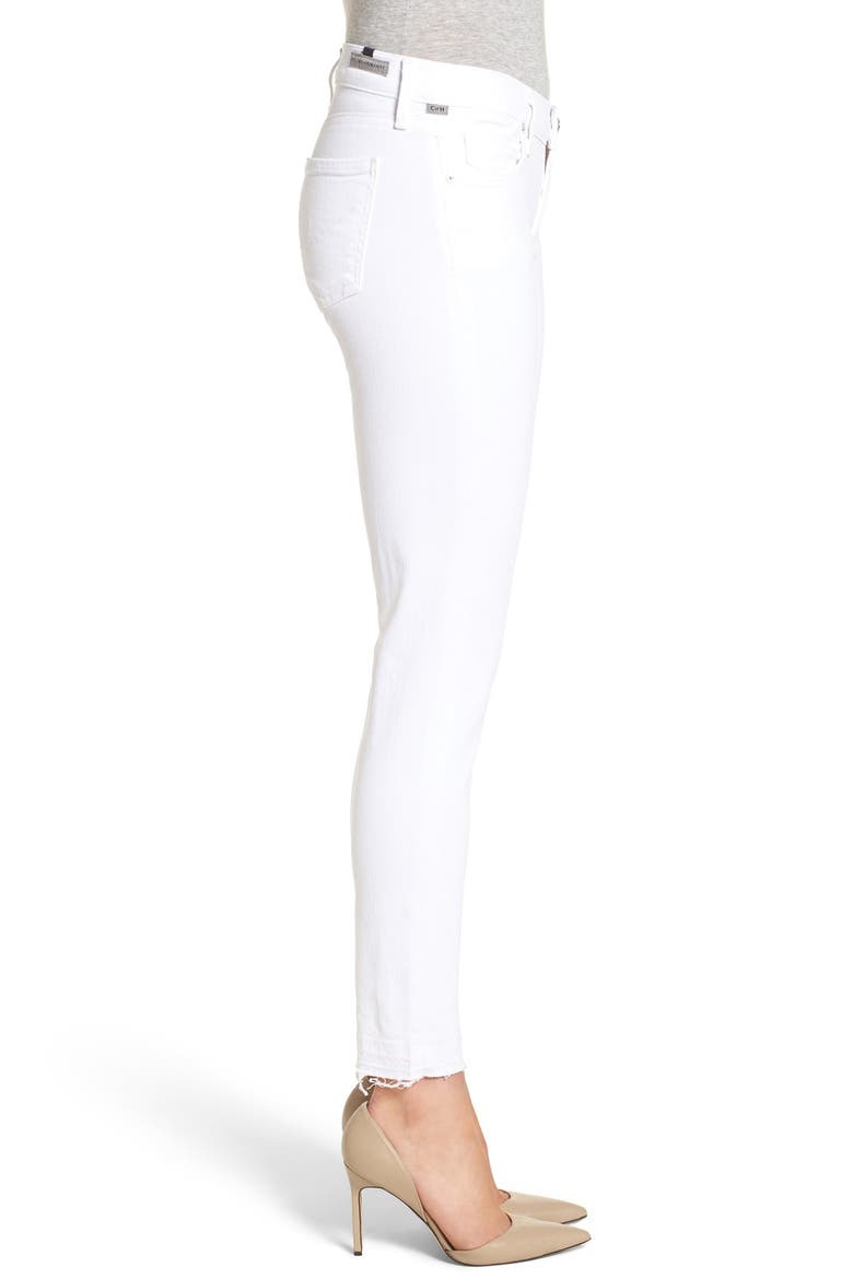 Skinny Ankle Jeans, Alternate, color, OPTIC WHITE