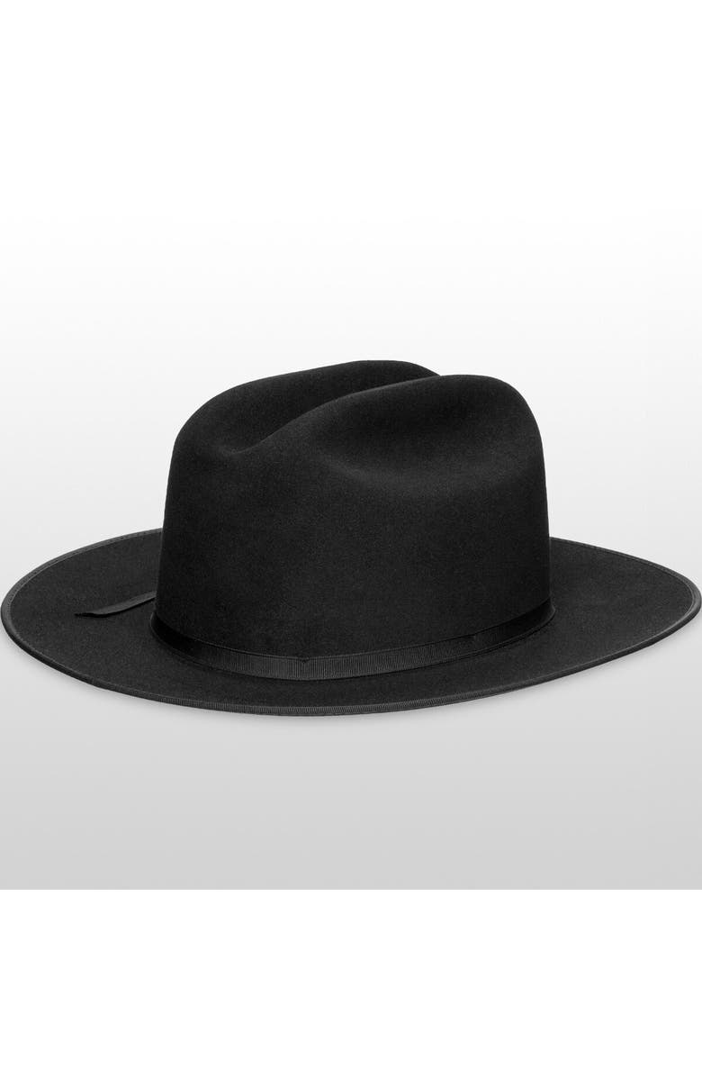 Stetson Open Road Royal Deluxe Hat, Alternate, color, Black