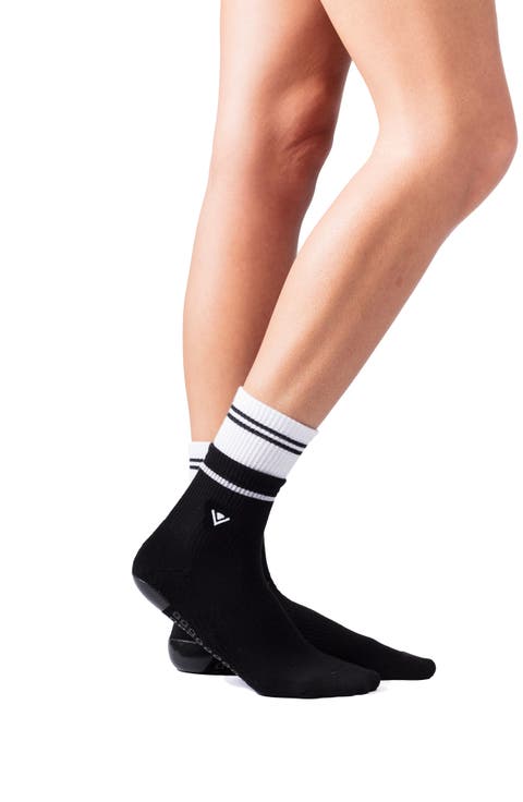 Double Decker 2-Pack Crew Grip Socks
