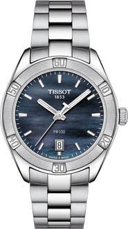 Tissot PR 100 Sport Chic Bracelet Watch, 36mm