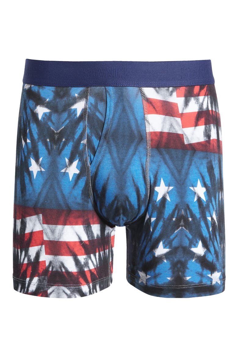 Men's Banner Boxer Briefs, Alternate, color, BLUE
