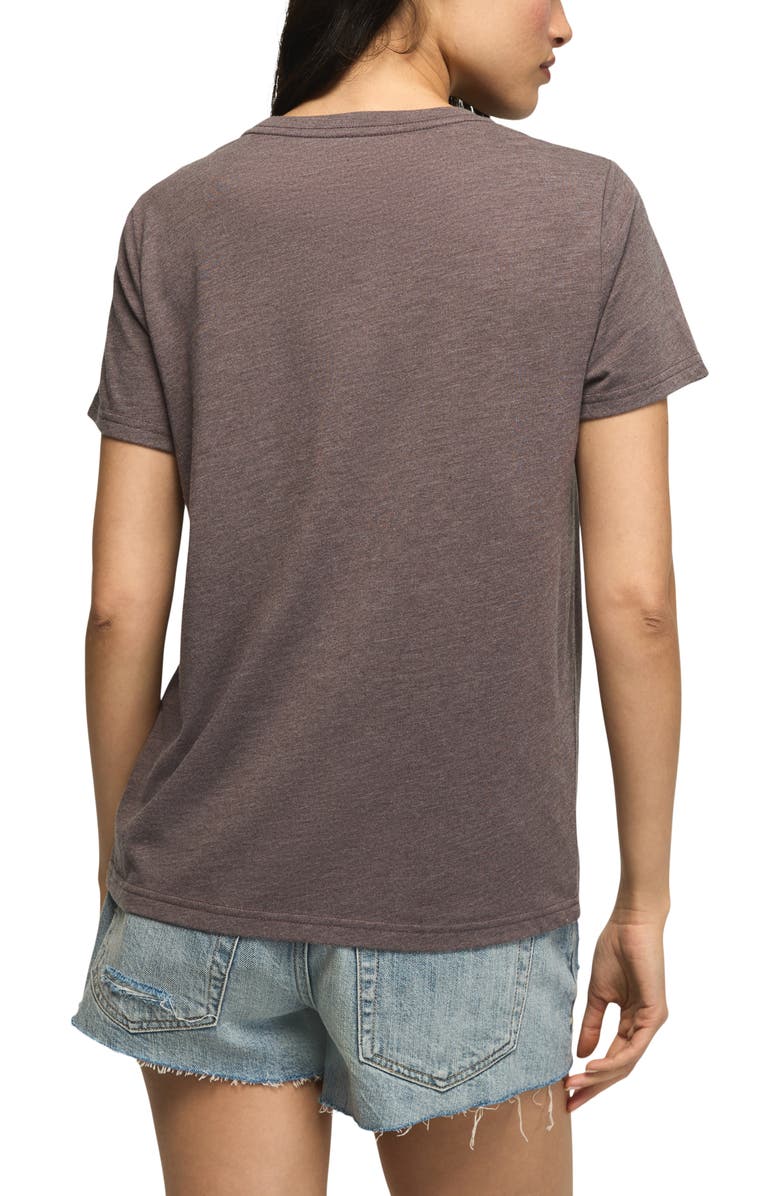 Lucky Brand Lucky Horseshoe Appliqué T-Shirt, Alternate, color, Rabbit