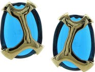 OLIVIA WELLES Geometric Jewel Earrings