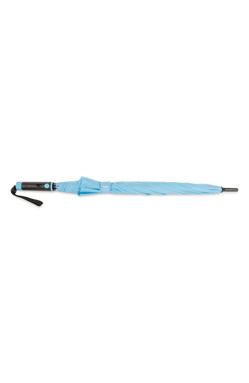 Shedrain The Duo Umbrella In Retro Blue