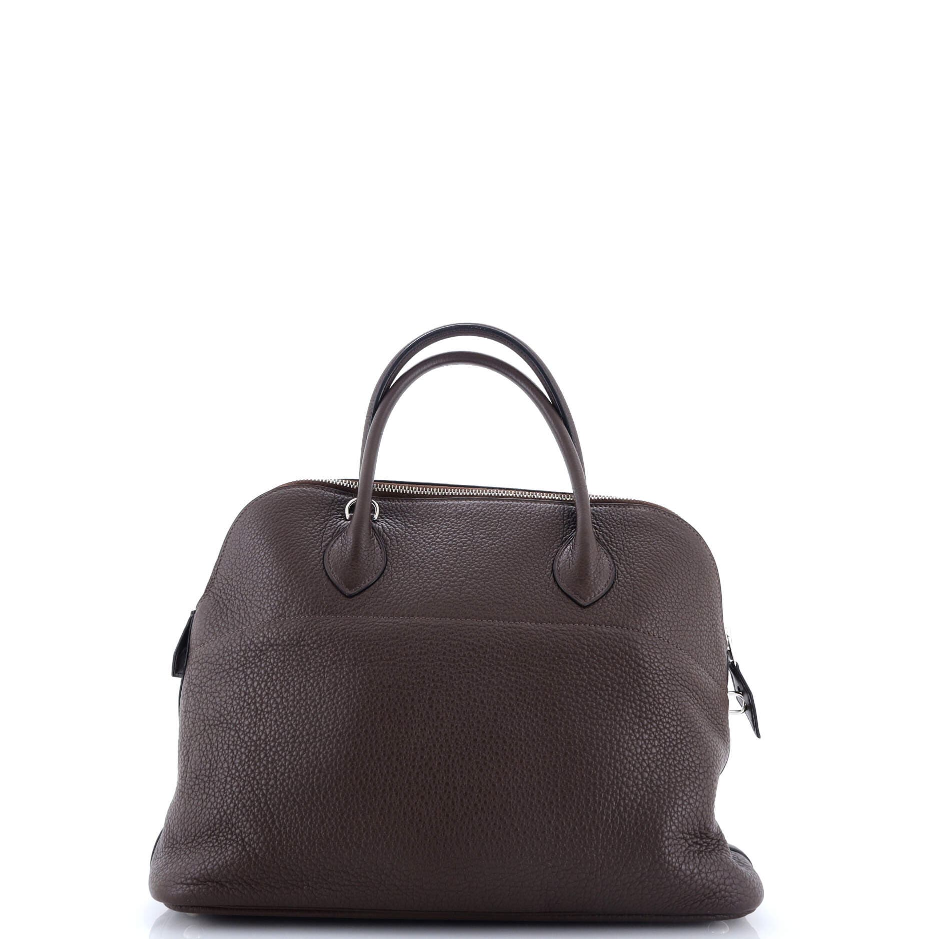 Pre-Owned Hermes Bolide Bag Clemence 31, Alternate, color, Chocolat