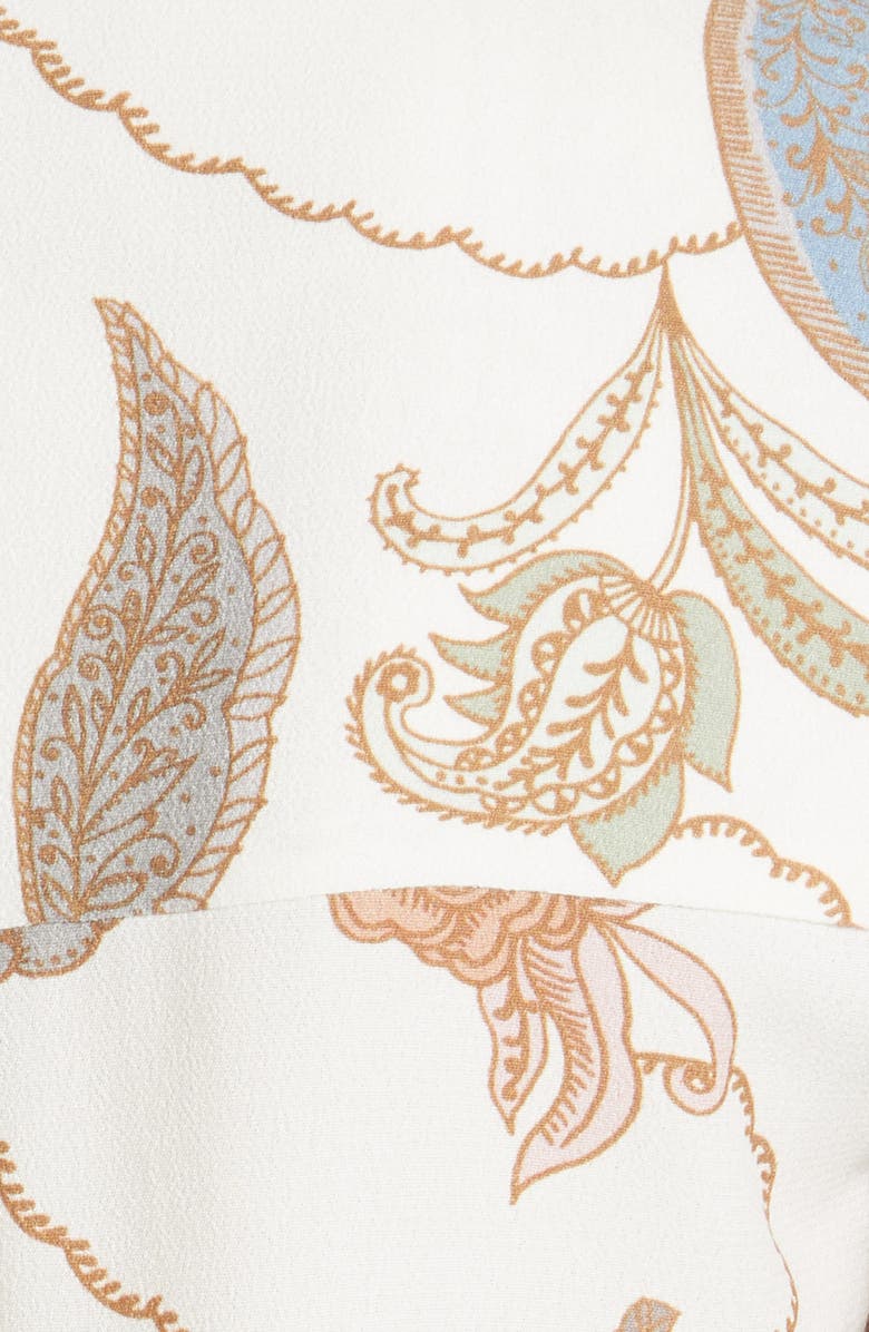 See by Chloé Paisley Puff Sleeve Blouse, Alternate, color, 