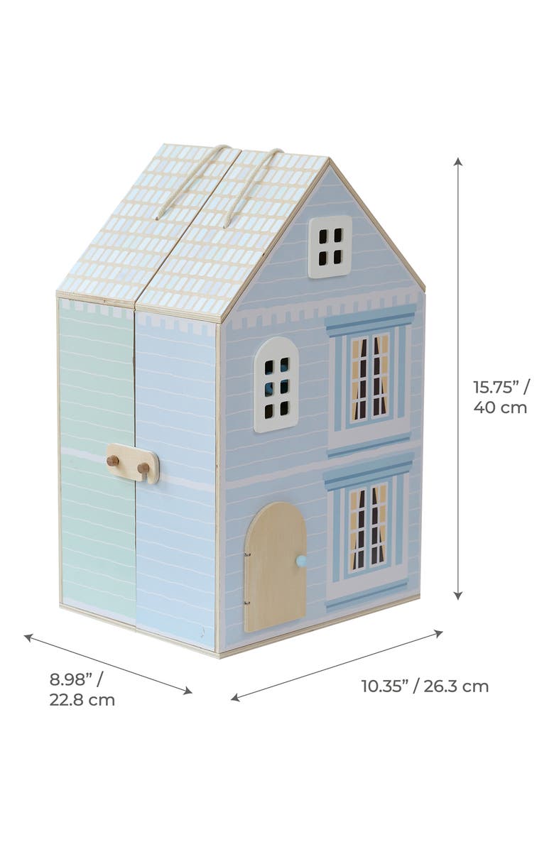 Teamson Kids The Lovely Townhouse, Alternate, color, Blue