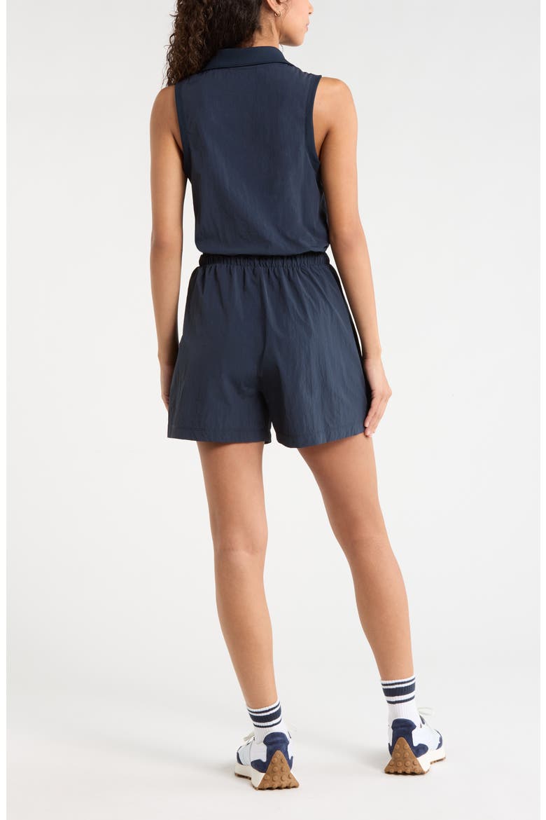 Travel Lite Romper, Alternate, color, NAVY SAPPHIRE