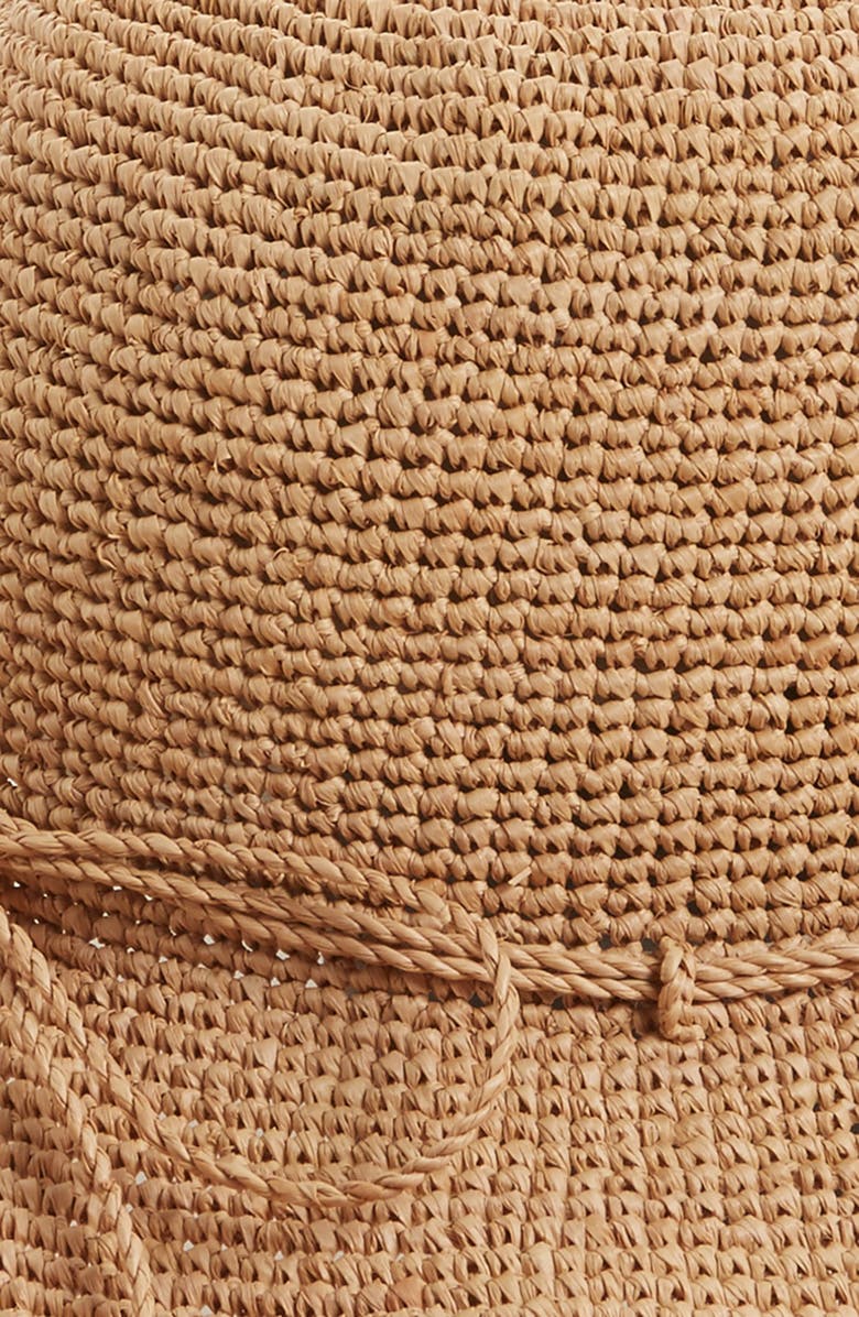 Helen Kaminski Provence 12 Packable Raffia Hat, Alternate, color, Nougat