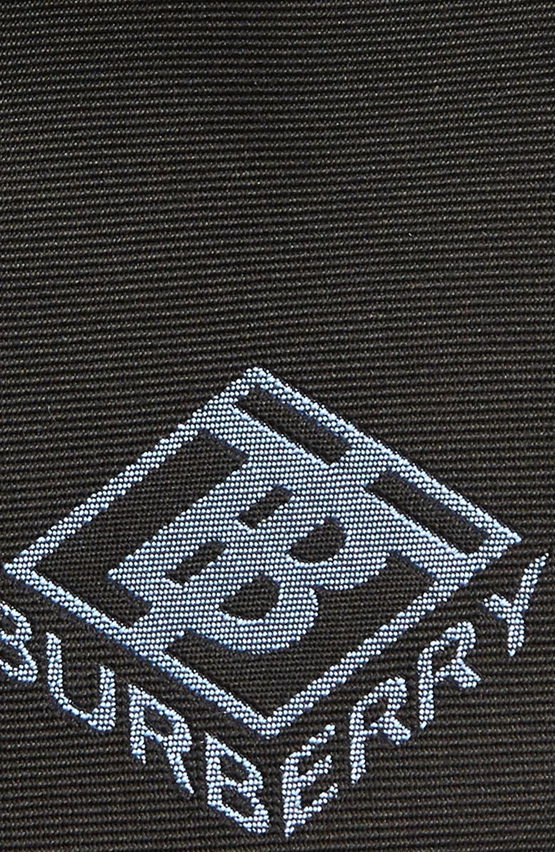 Burberry Manston Monogram Silk Tie, Alternate, color, 