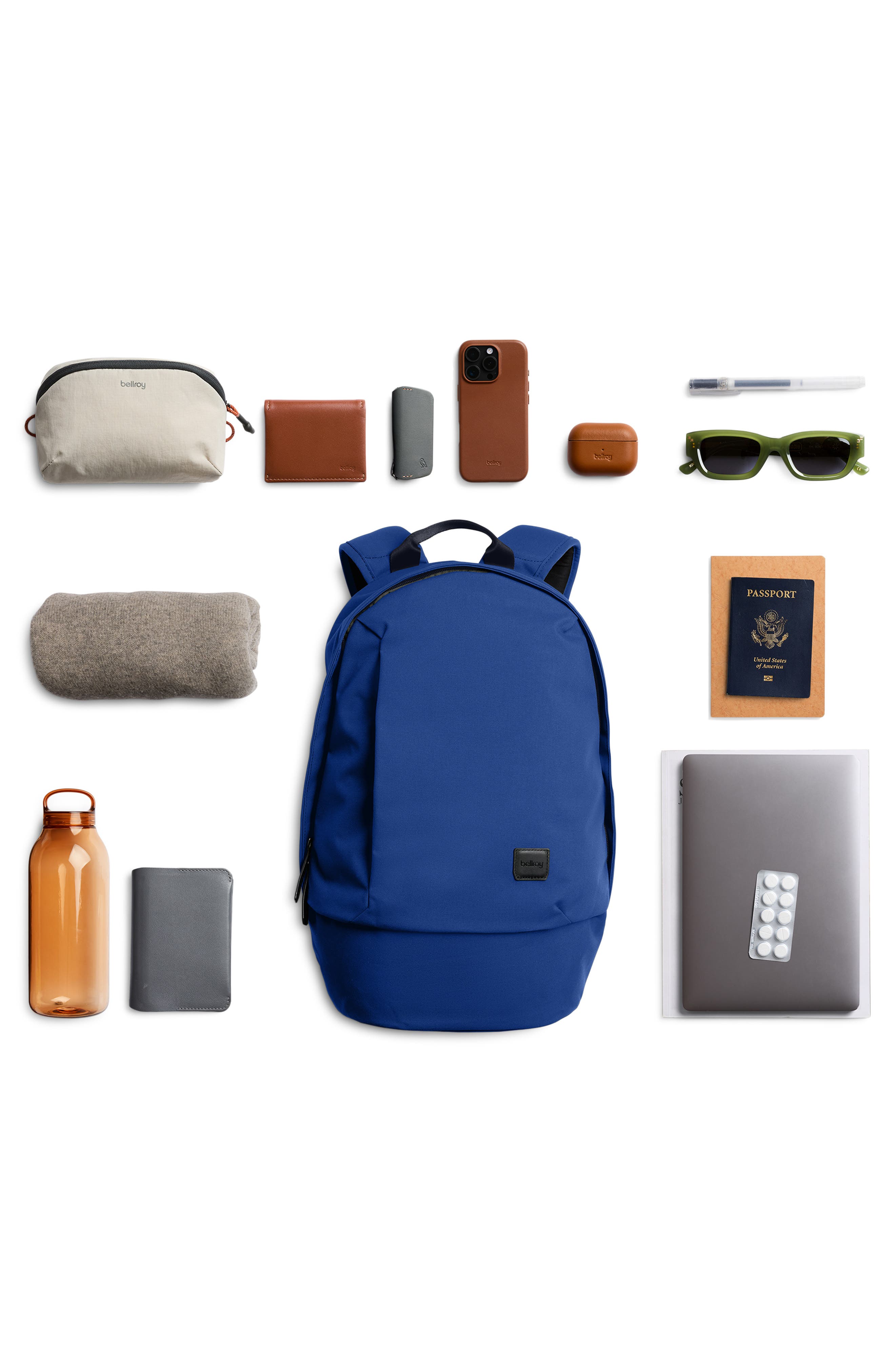 Classic Water Resistant 20L Backpack, Alternate, color, INDIGO