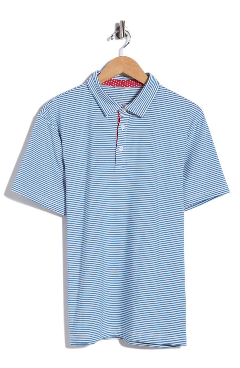 Swannies Chaska Performance Polo, Alternate, color, Blue