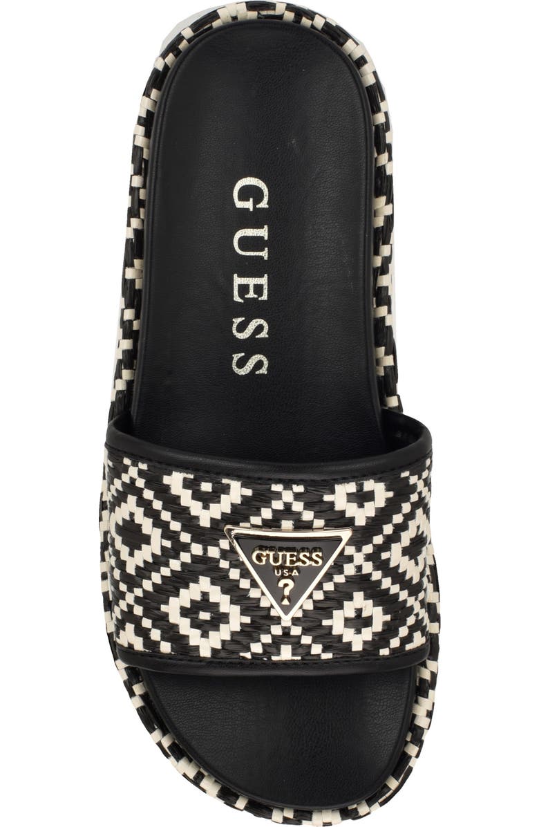 GUESS Longoh Platform Sandal, Alternate, color,
