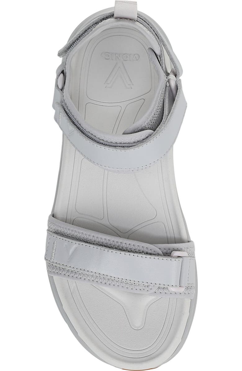 Vionic Walk Max Wanderer Sandal, Alternate, color, Vapor Grey