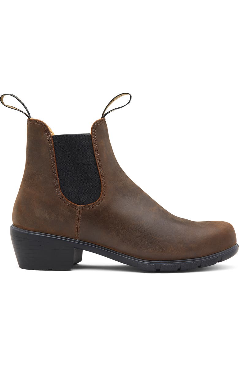 Blundstone Footwear Blundstone 1673 Chelsea Bootie, Alternate, color, Antique Brown