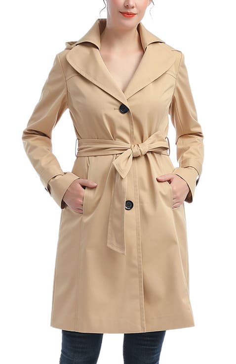 Adel Hooded Trench Coat