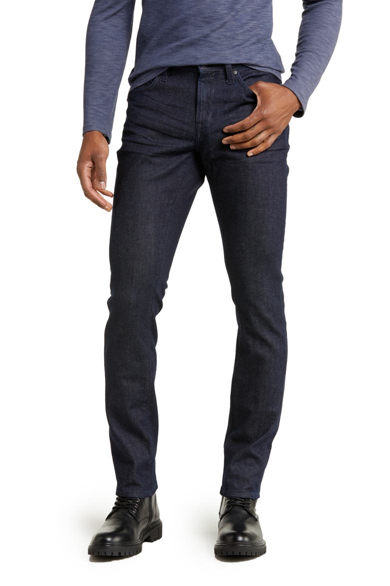 Bowery Slim Straight Jeans, Main, color, INDIGO