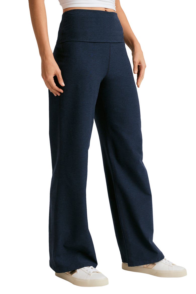 Space Dye Wide Leg Pants, Alternate, color, NOCTURNAL NAVY