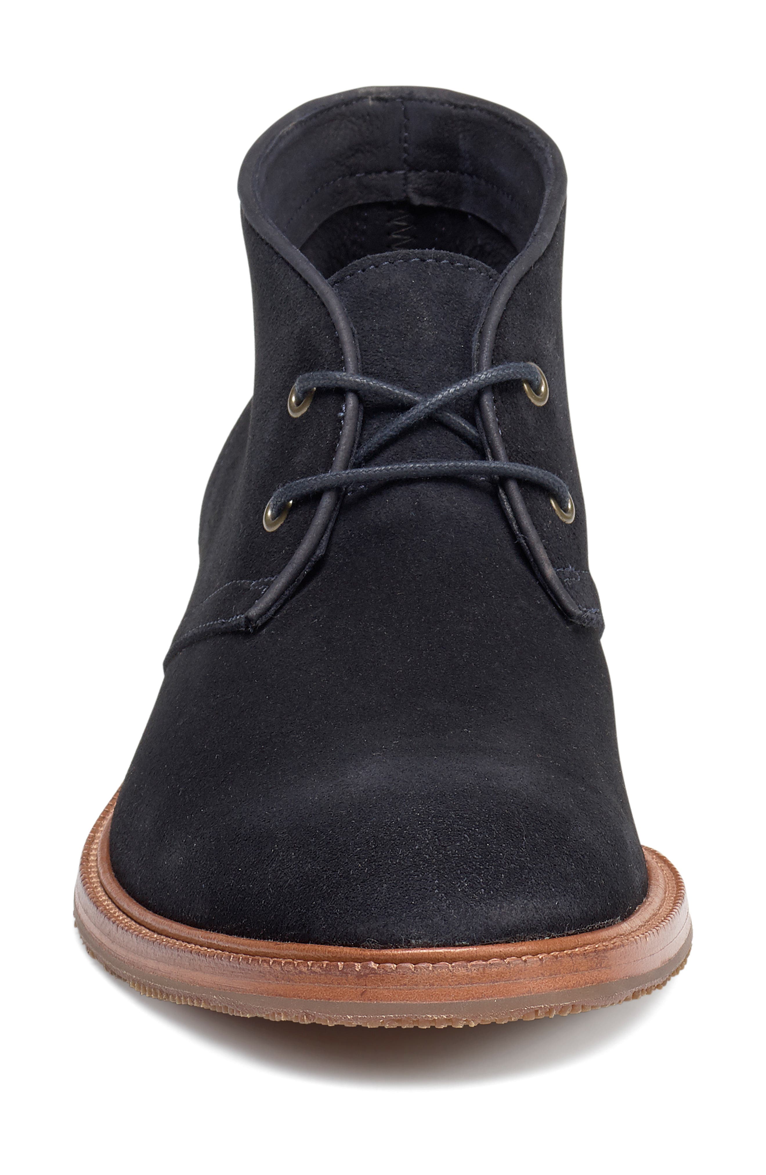 Landers Chukka Boot, Alternate, color, NAVY SUEDE