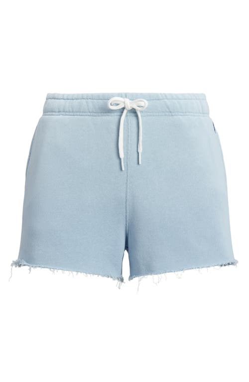 Polo Ralph Lauren Lightweight Fleece Shorts In Alpine Blue