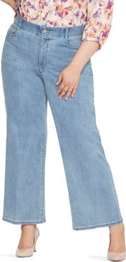 NYDJ Waist Match Major Wide Leg Jeans