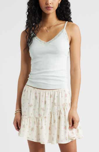Lace Trim V-Neck Camisole