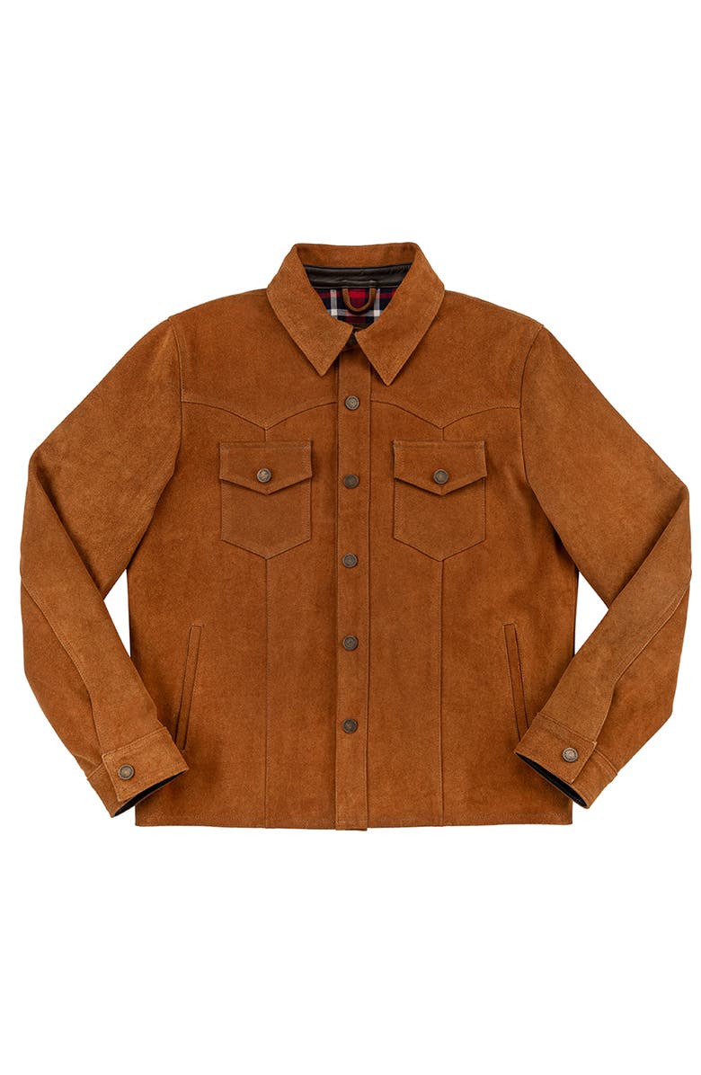 Last Wolf SEQUOIA TRUCKER  JACKET, Main, color, Gold