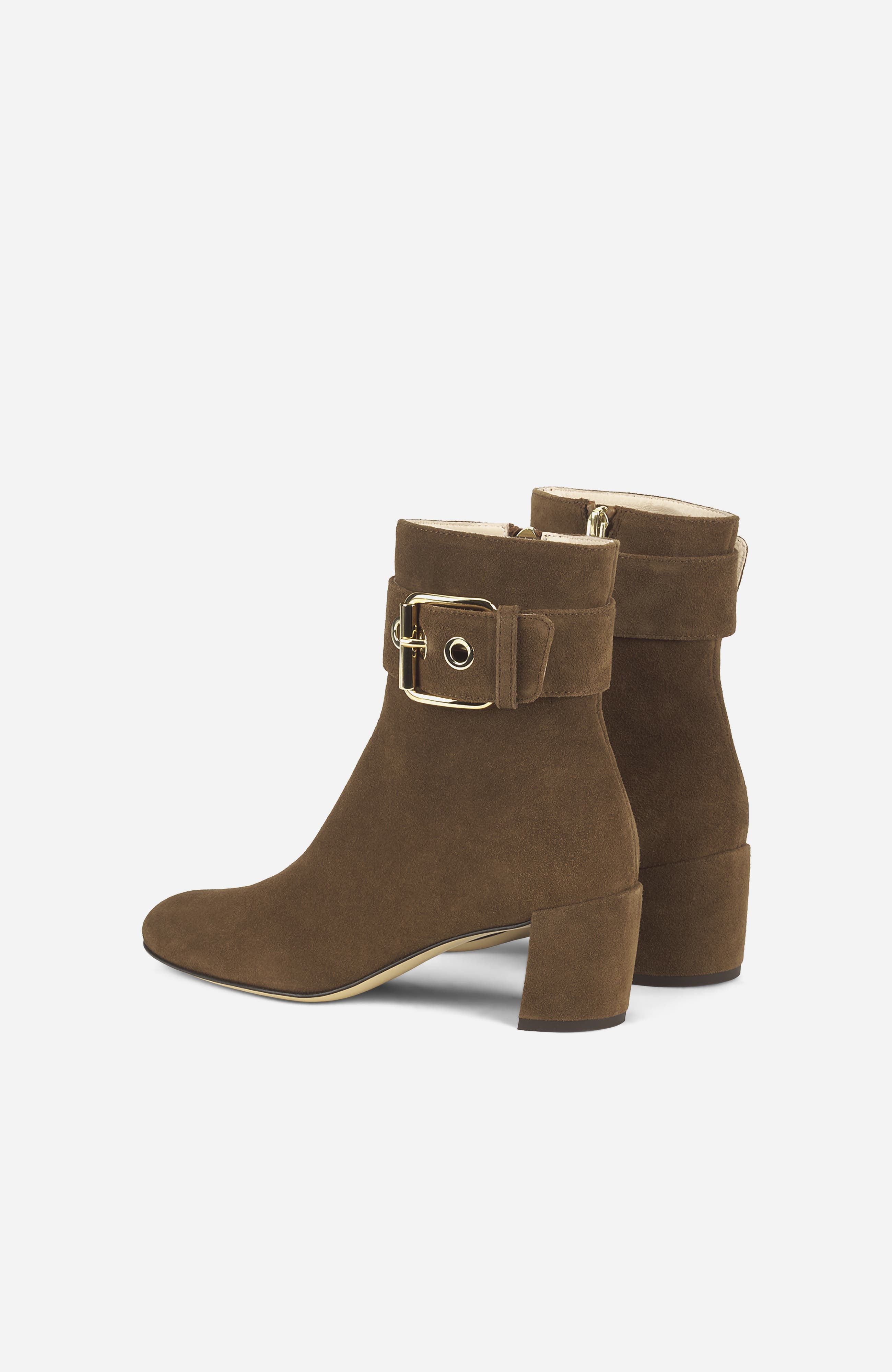 Lynn Chic Heeled Bootie, Alternate, color, Cognac
