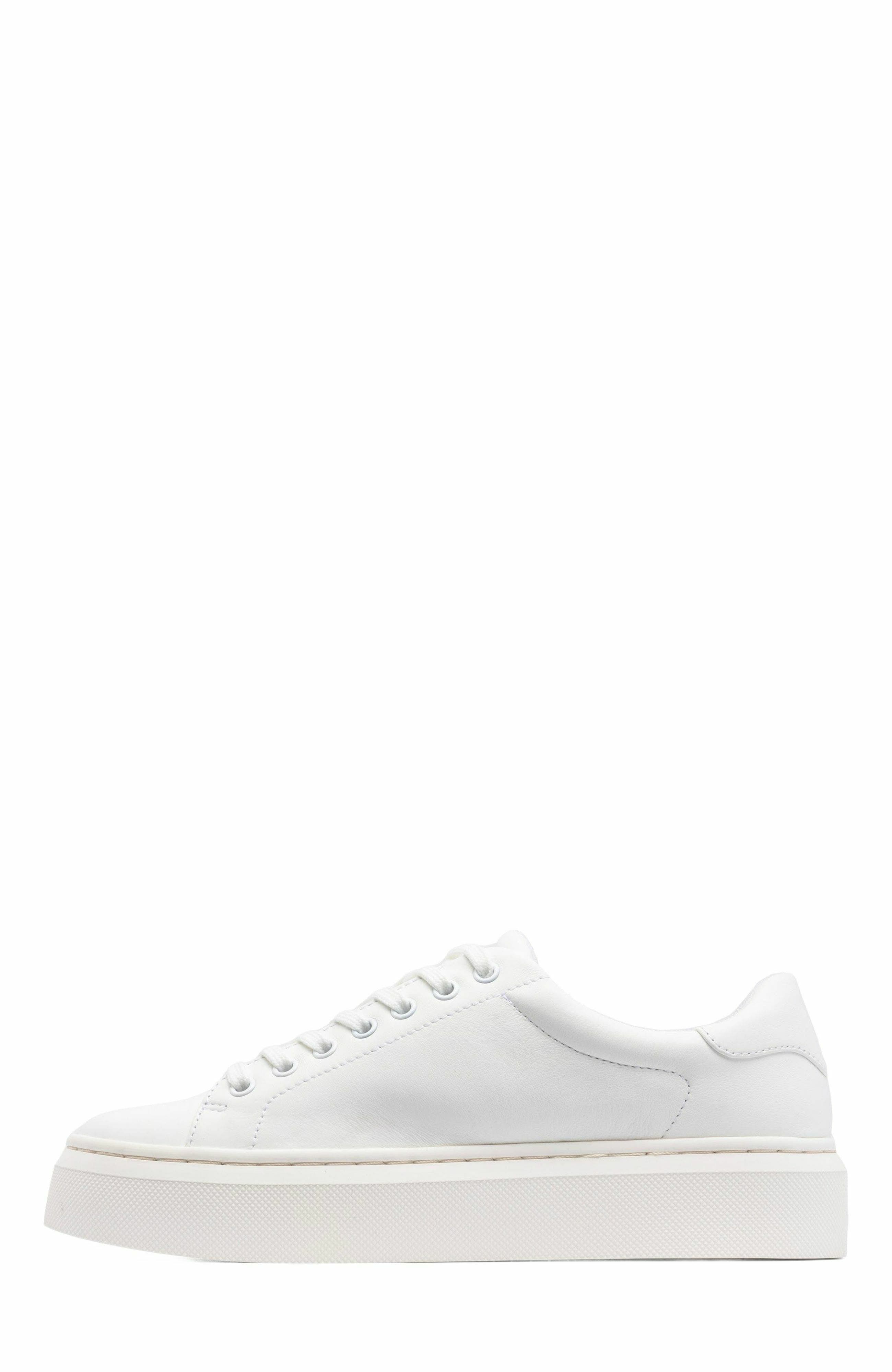 Jumpstreet Sneaker, Alternate, color, White Leather - Regular