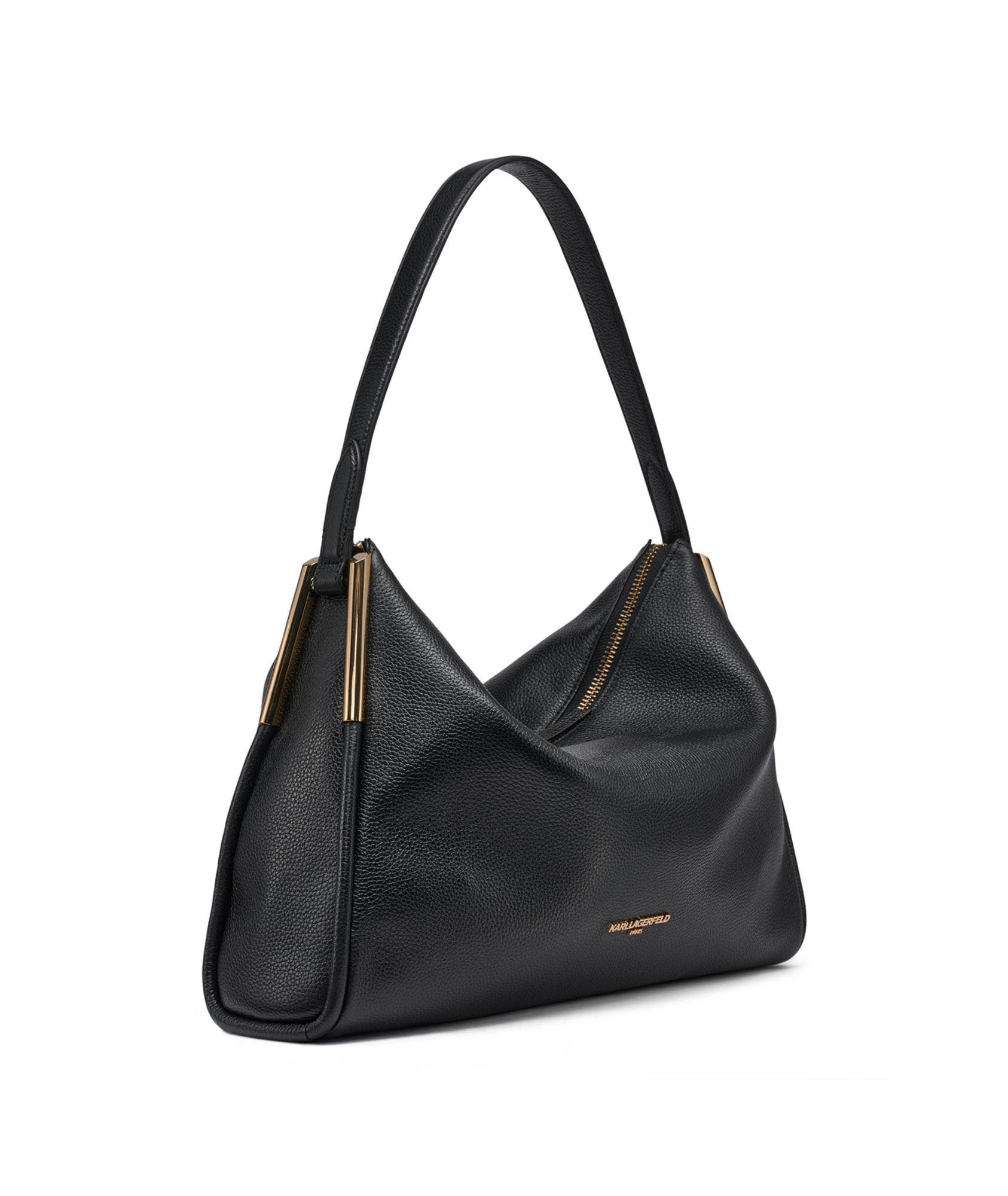 Valerie Hobo Bag, Alternate, color, Black/Gold