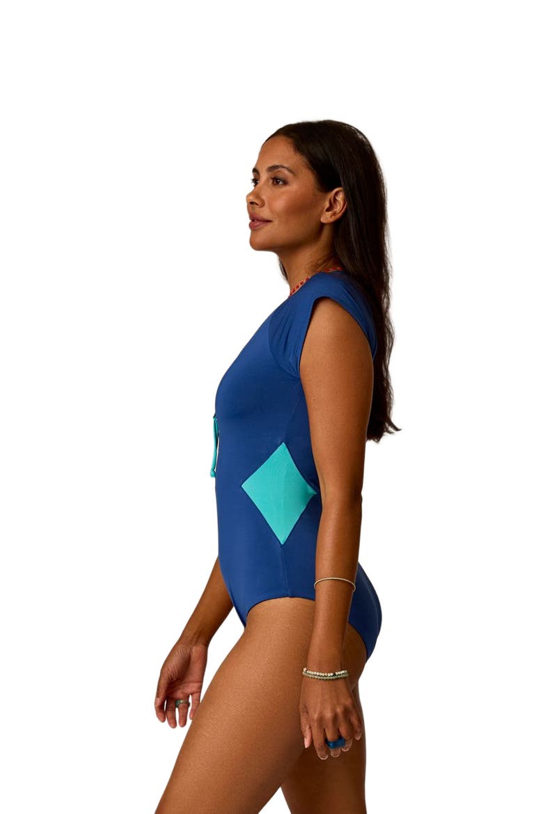 All Day One Piece Tall, Alternate, color, Setsail w. Aquamarine
