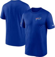 Nike Men's Nike Royal Buffalo Bills Sideline Legend Small Logo Dri-FIT T-Shirt