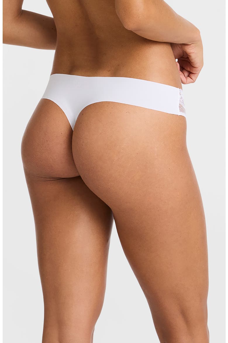 Double Take Thong, Alternate, color, WHITE