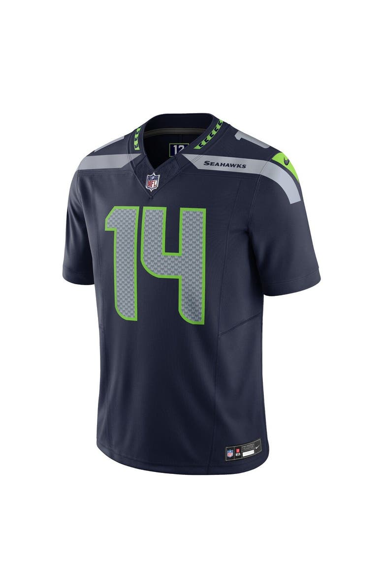 Nike Men's Nike DK Metcalf Navy Seattle Seahawks Vapor F.U.S.E. Limited Jersey, Alternate, color, 