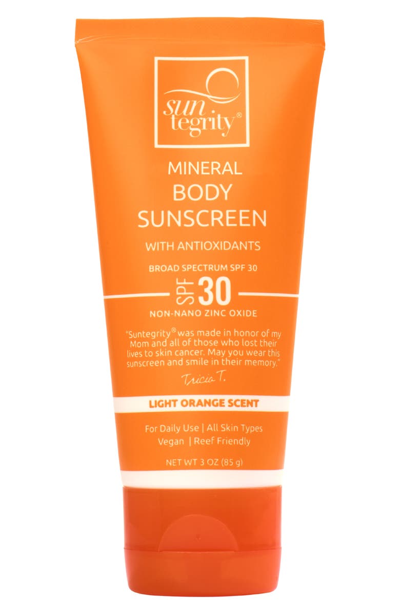 SUNTEGRITY Mineral Sunscreen for Body Broad Spectrum SPF 30, Main, color,