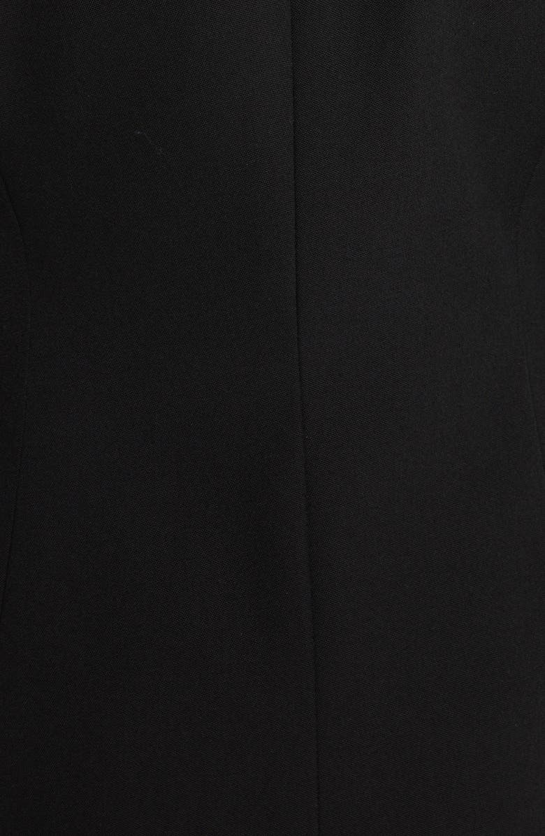 Versace Grain de Poudre Wool Tuxedo Jacket, Alternate, color,