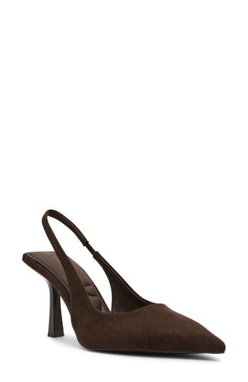 Anne Klein Indianna Slingback Pump In Brown