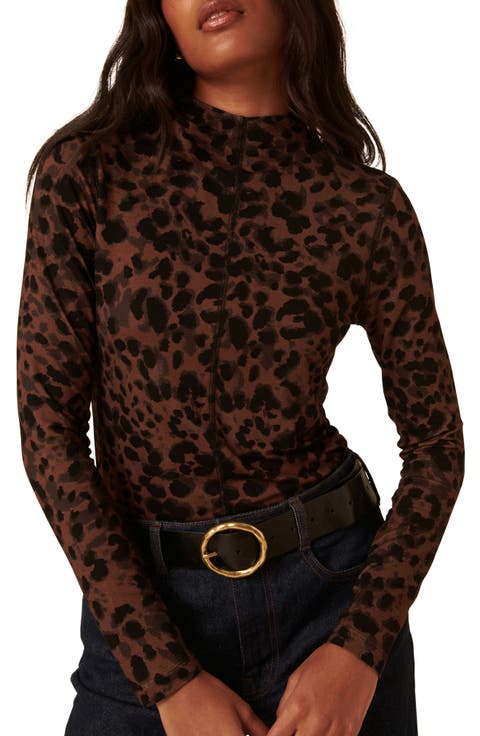 Mock Neck Top