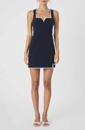 French Connection Azra Contrast Trim Minidress