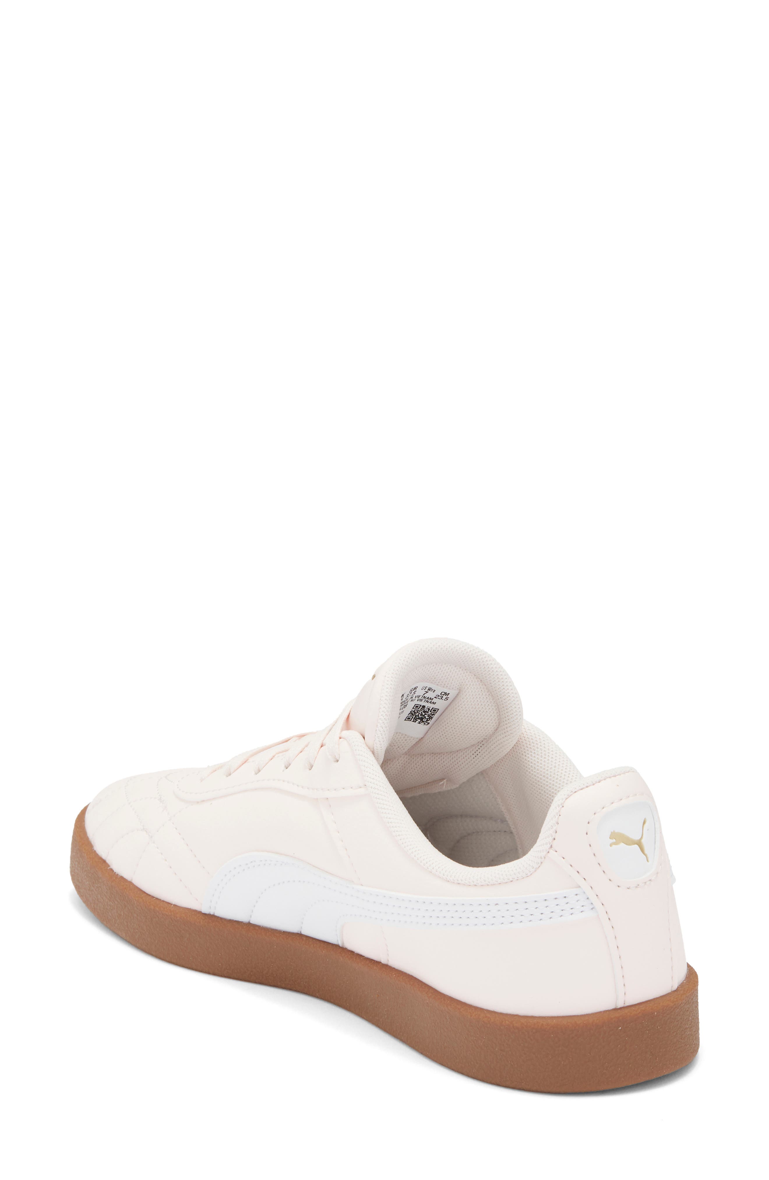 PUMA Club II Indoor Sneaker, Alternate, color, Jasmine Flower/ Puma White