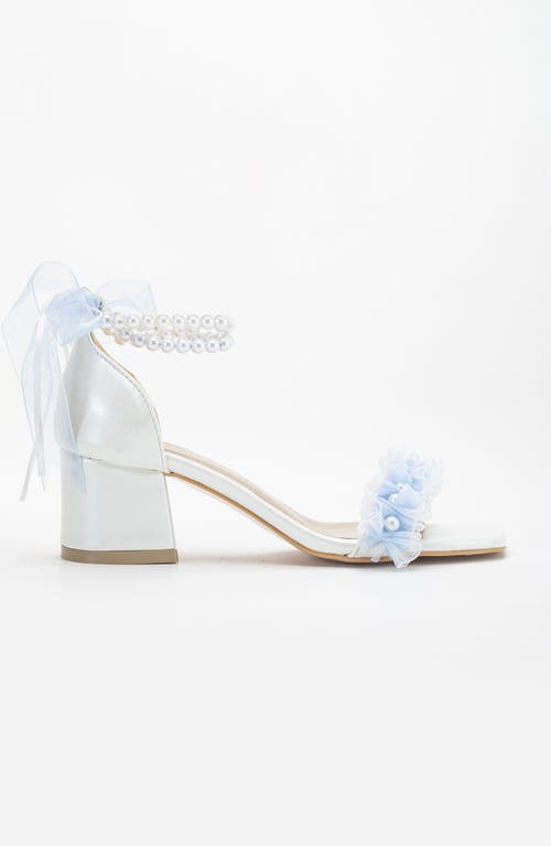 Forever & Always Shoes Jasmine Lace Bridal Low Heel Sandals